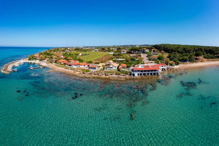 La plage de Glýfa