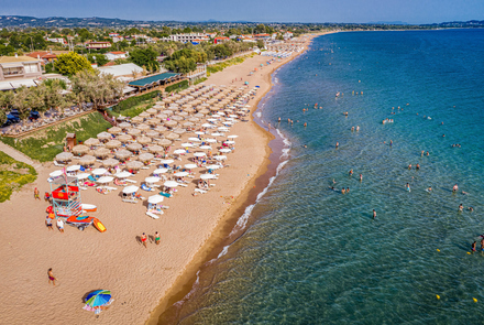 Plage de Kouroútas - Plage de Paloúki