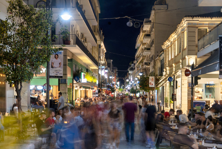 La Rue Piétonne Riga Fereou